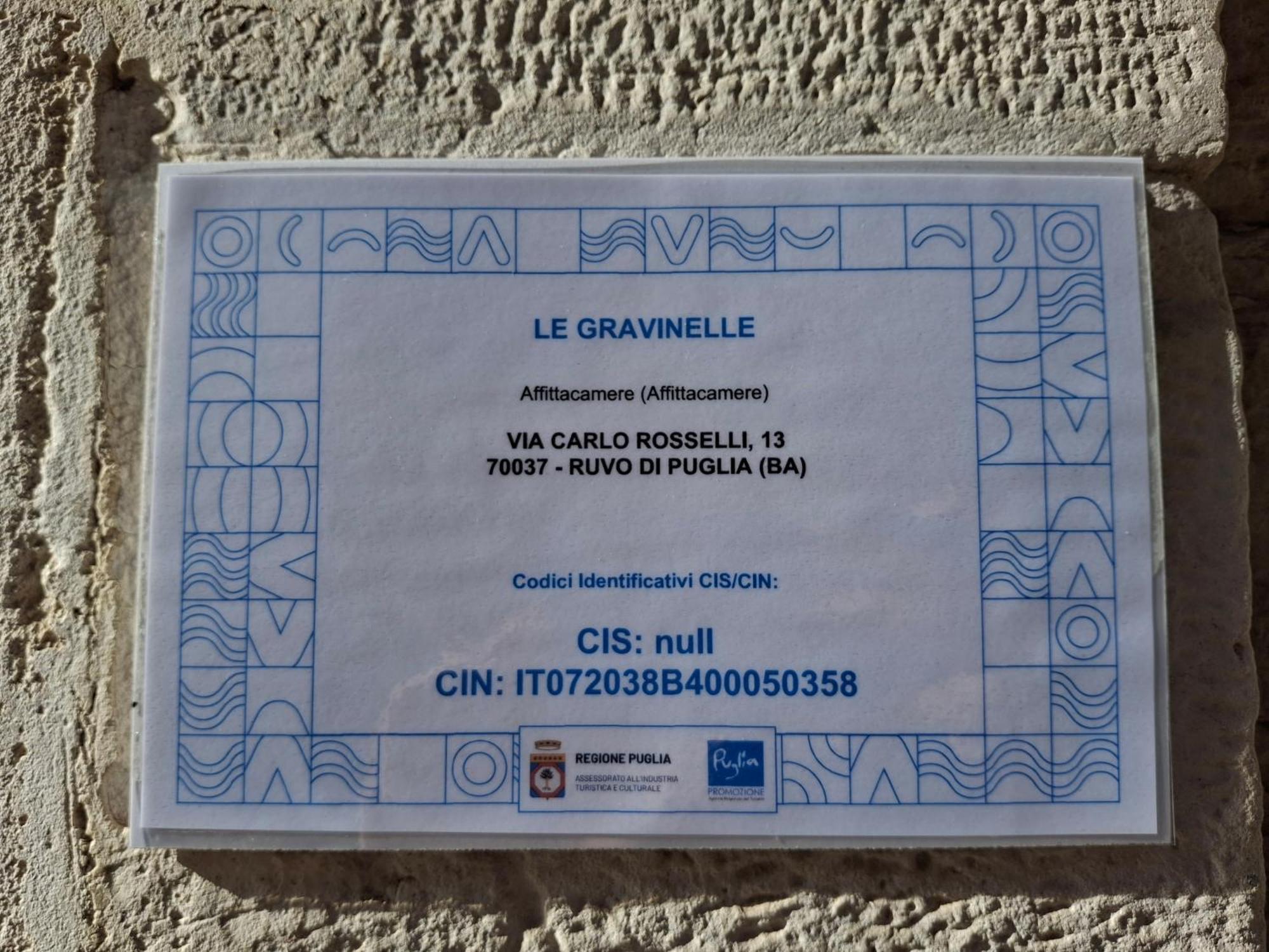 מלון רובו די פוליה Le Gravinelle מראה חיצוני תמונה